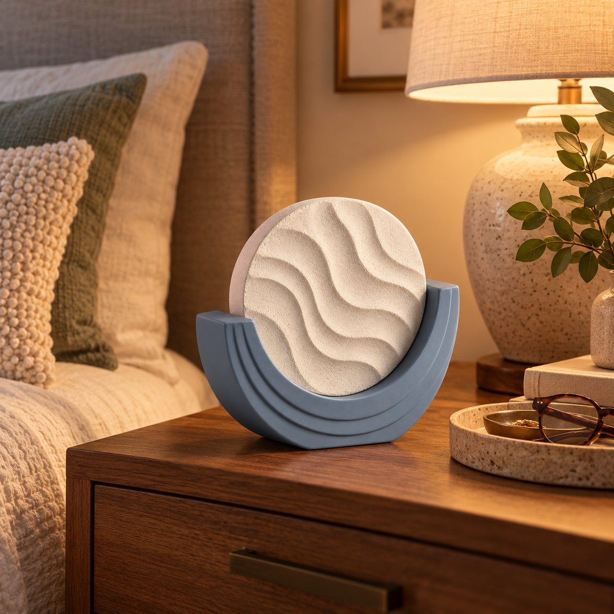 Wave Disc Table Decor