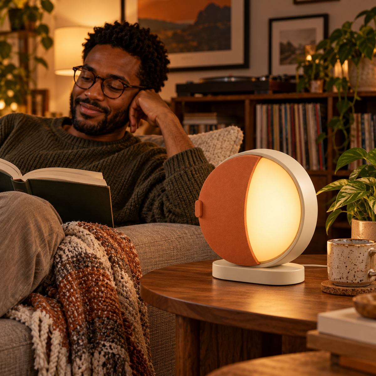 Round Ambient Table Lamp