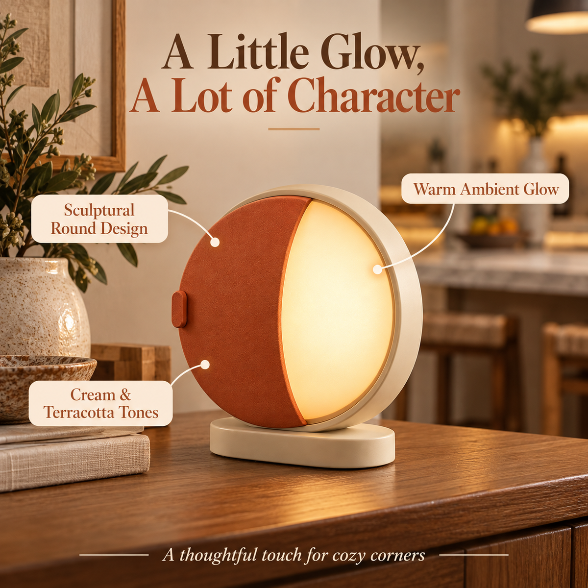 Round Ambient Table Lamp