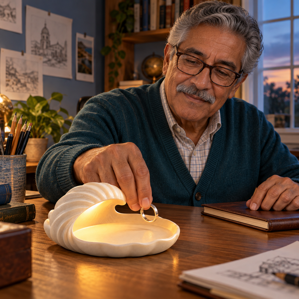 Wave Jewelry Lamp