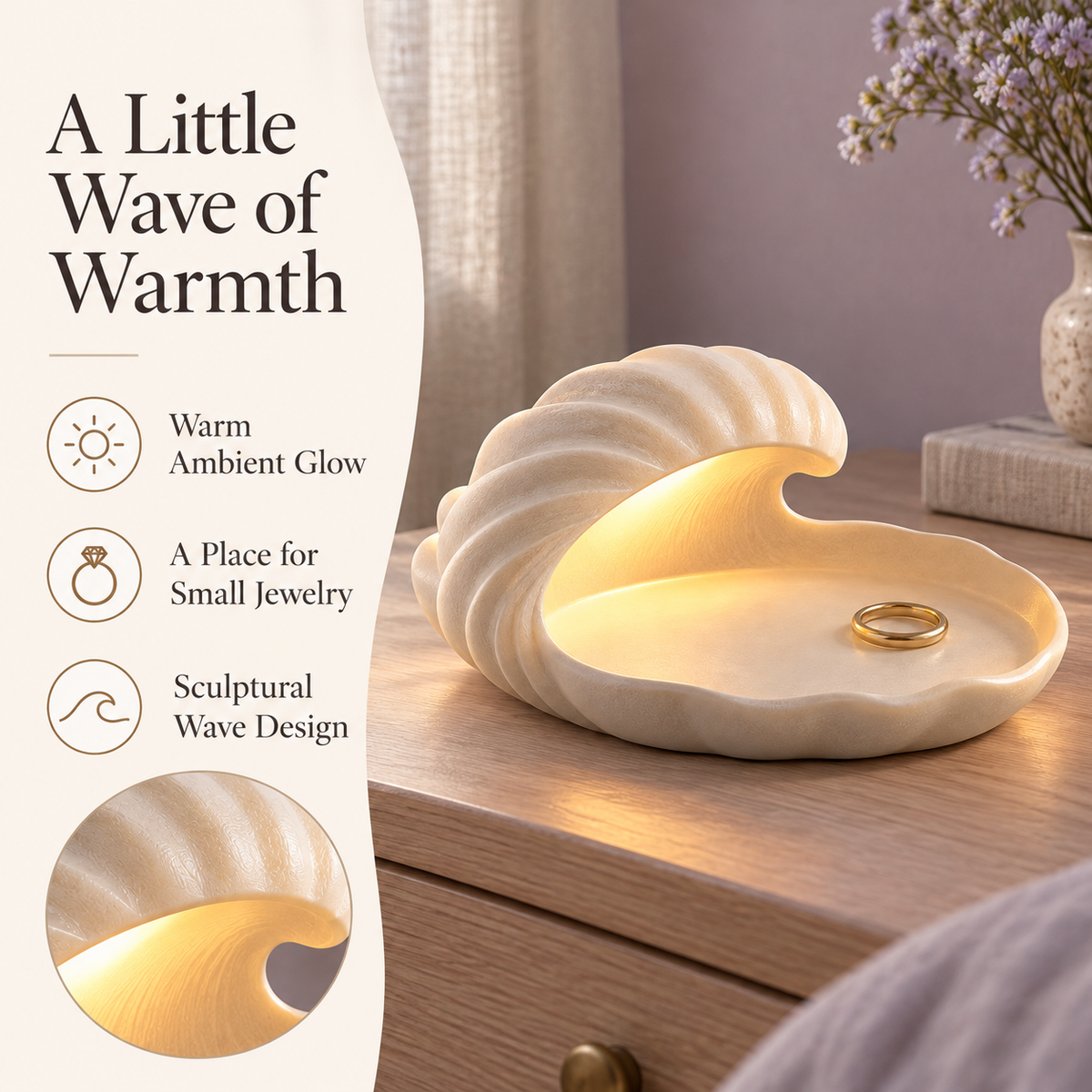 Wave Jewelry Lamp