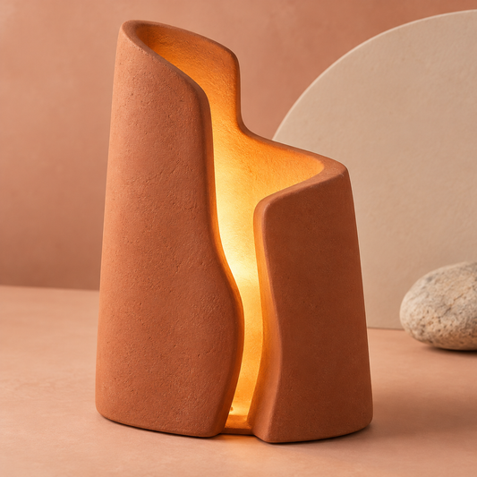 Sculptural Ceramic Lamp