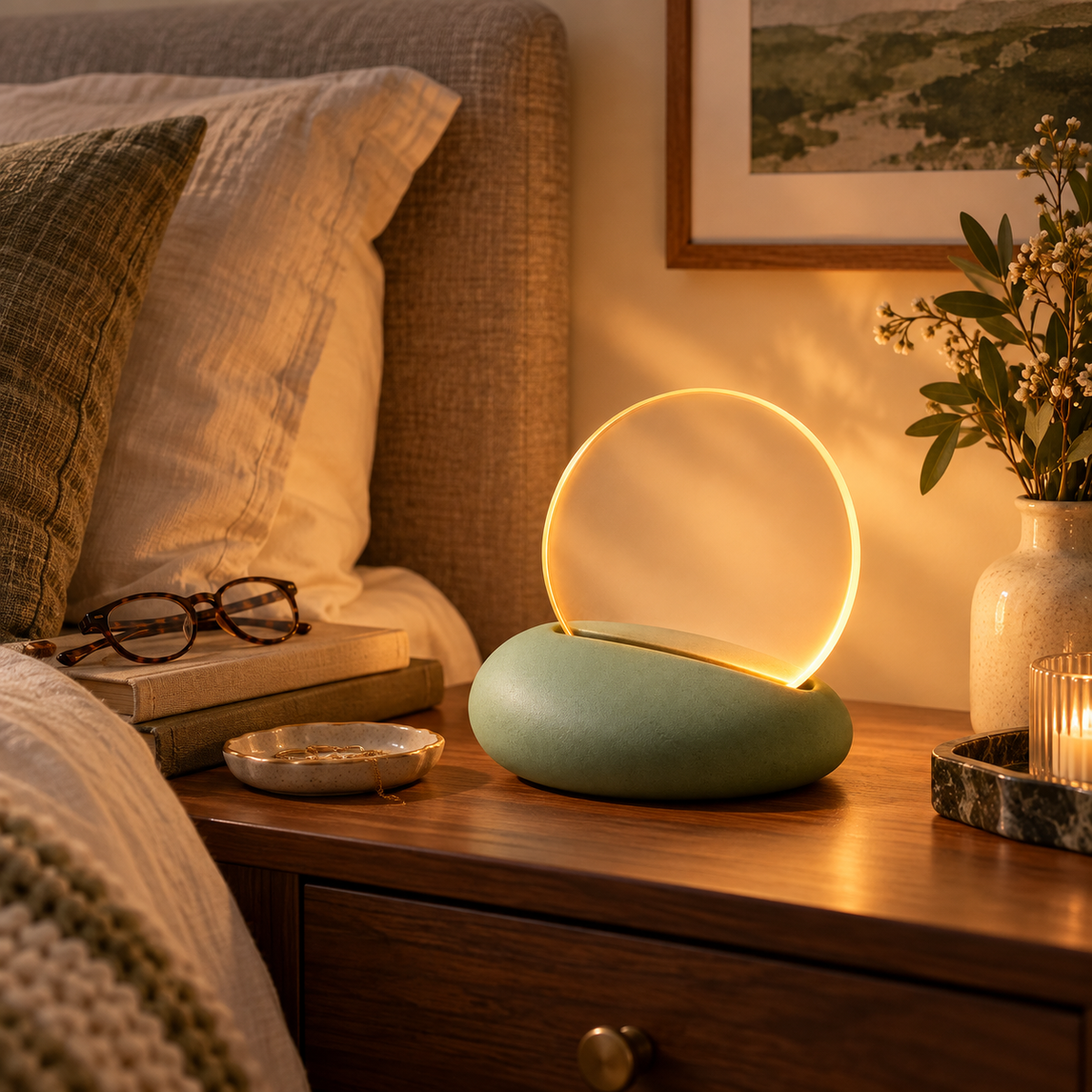 Round LED Table Lamp