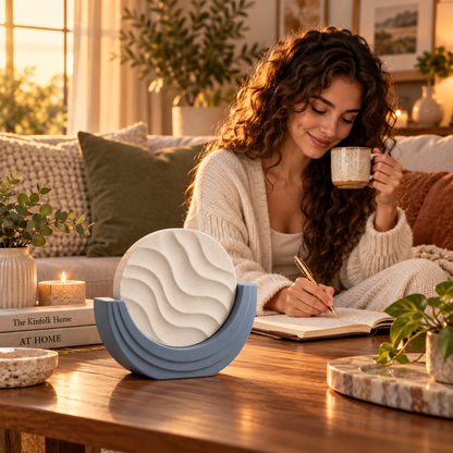 Wave Disc Table Decor