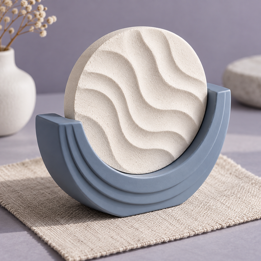 Wave Disc Table Decor